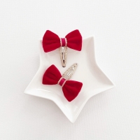 Girl Hair Clip Bow Pair (GHP9244)